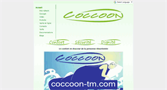 Desktop Screenshot of coccoon-tm.fr